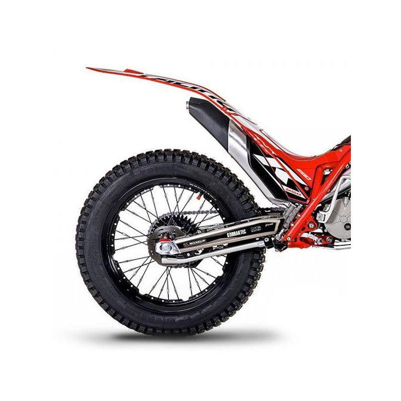 Autocollant bras oscillant GASGAS JITSIE 2019-2023 noir/blanc Michelin