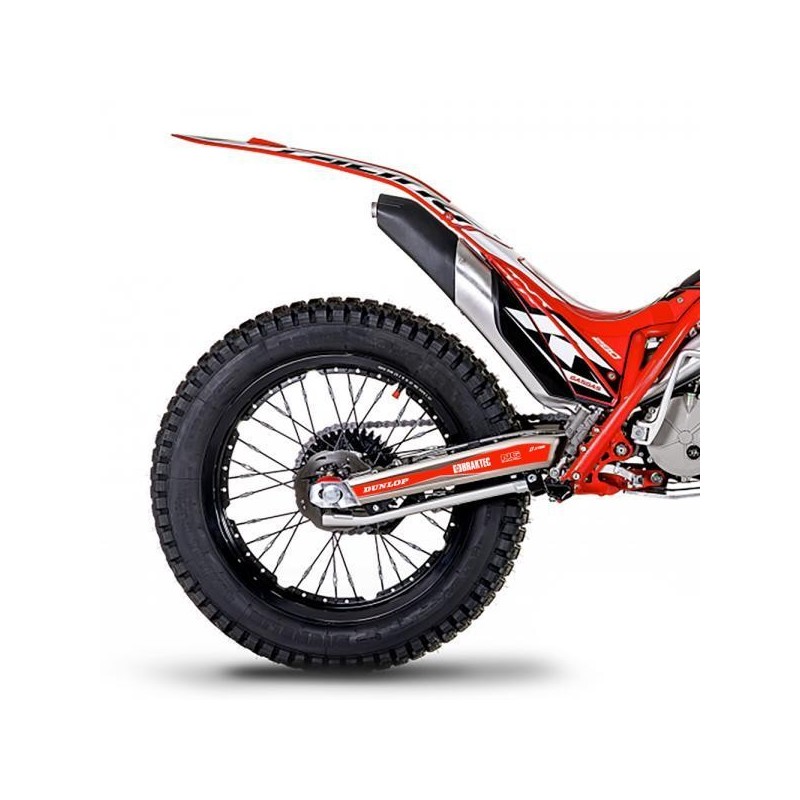 Autocollant bras oscillant GASGAS JITSIE 2019-2023 rouge/blanc Dunlop