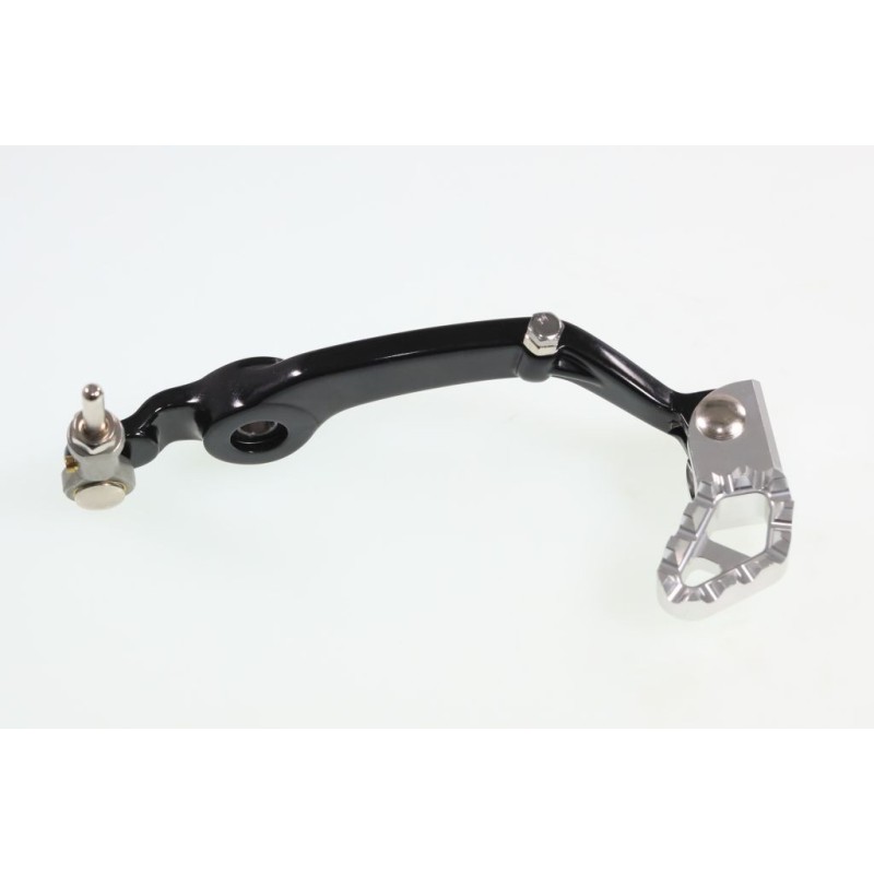 Pédale frein arrière GASGAS 2019-2022 JITSIE Race adaptable noir embout alu