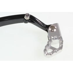 Pédale frein arrière GASGAS 2019-2022 JITSIE Race adaptable noir embout alu