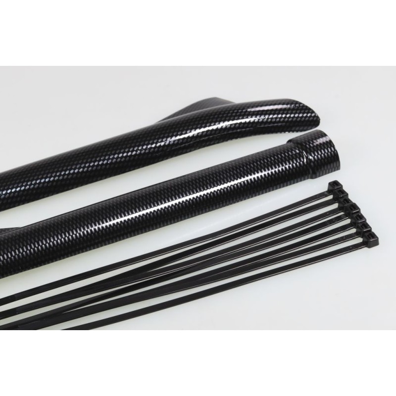 Protection cadre plastique JITSIE GASGAS 2023 partie superieur rouge
