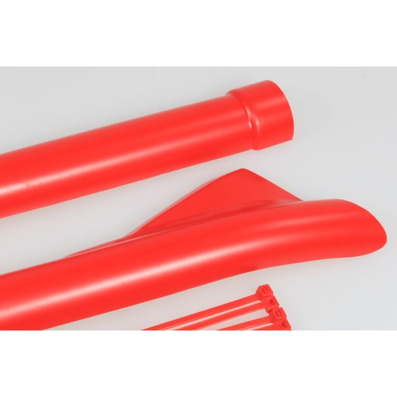 Protection cadre plastique JITSIE GASGAS 2023 partie superieur rouge