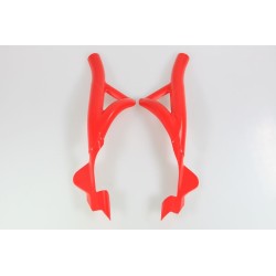 Protection cadre plastique JITSIE GASGAS 2023 partie basse rouge