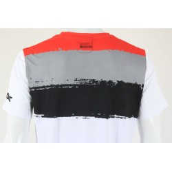 Maillot technique JITSIE C3 Jersey Sparkle blanc/rouge