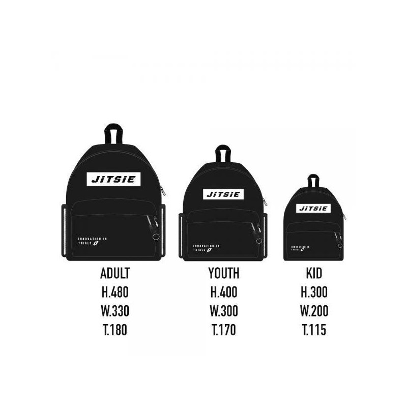 Sac à dos JITSIE Core noir 