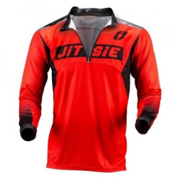 Maillot JITSIE O1 Omnia core camo rouge/noir