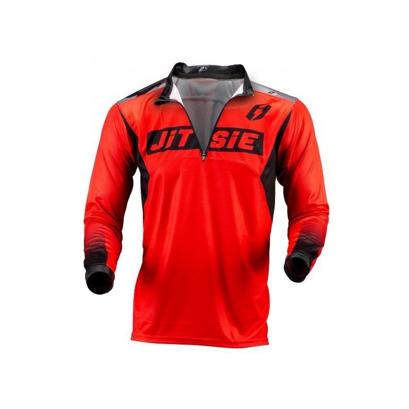 Maillot JITSIE O1 Omnia core camo rouge/noir