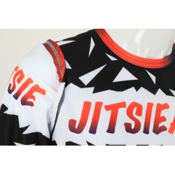 Maillot JITSIE T3 JitsieArt noir/blanc/bleu