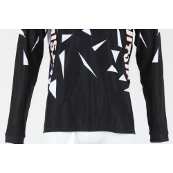 Maillot JITSIE T3 JitsieArt noir/blanc/bleu