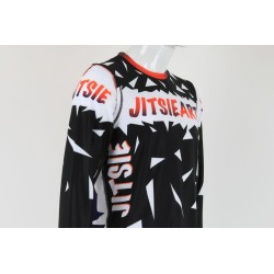 Maillot JITSIE T3 JitsieArt noir/blanc/bleu