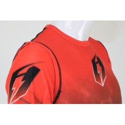 Maillot JITSIE T3 Kronkl rouge/noir