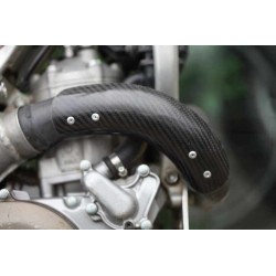 Protection coude echappement carbone JITSIE MONTESA 315