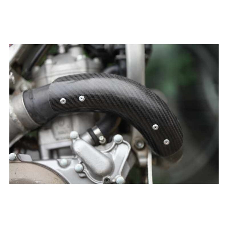 Protection coude echappement carbone JITSIE MONTESA 315