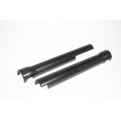 Protection fourche carbone JITSIE courte Type Showa