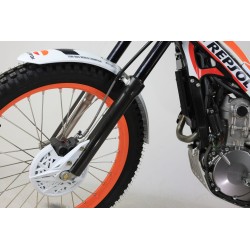 Protection fourche carbone JITSIE courte Type Showa
