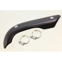 Protection coude echappement carbone JITSIE HONDA tlr 200-250
