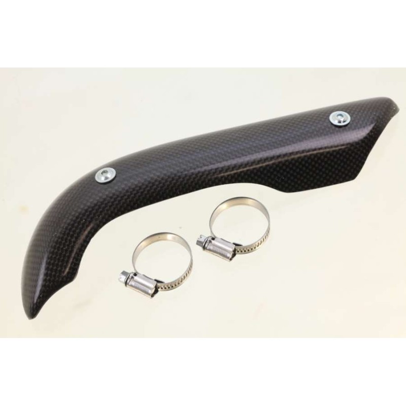 Protection coude echappement carbone JITSIE HONDA tlr 200-250