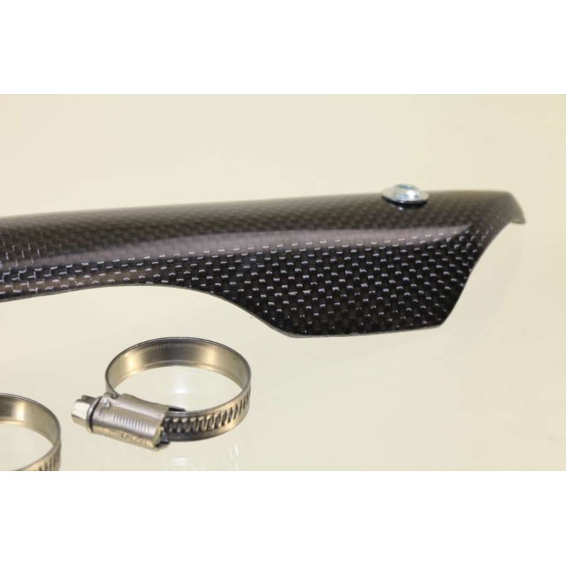 Protection coude echappement carbone JITSIE HONDA tlr 200-250