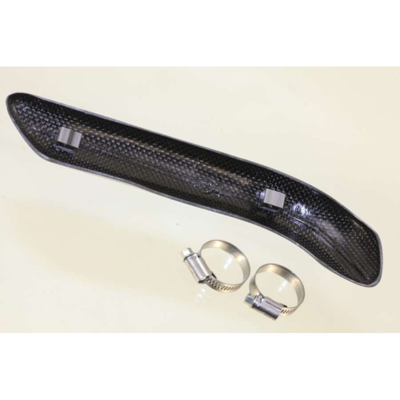 Protection coude echappement carbone JITSIE HONDA tlr 200-250