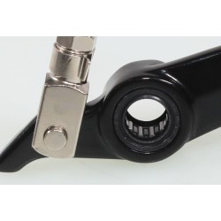 Pédale frein arrière MONTESA JITSIE 315/4rt Race adaptable noir embout rouge