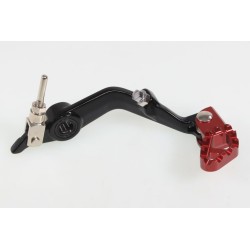 Pédale frein arrière MONTESA JITSIE 315/4rt Race adaptable noir embout rouge