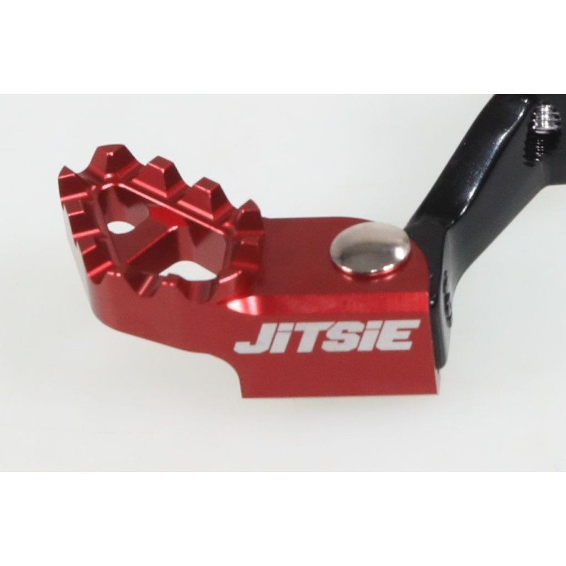 Pédale frein arrière MONTESA JITSIE 315/4rt Race adaptable noir embout rouge