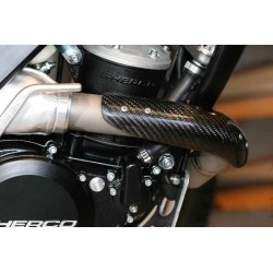 Protection coude echappement carbone JITSIE SHERCO 1999-2013