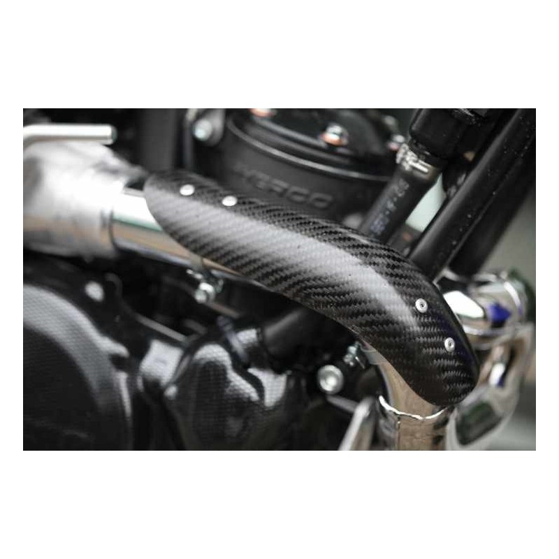 Protection coude echappement carbone JITSIE SHERCO 1999-2013