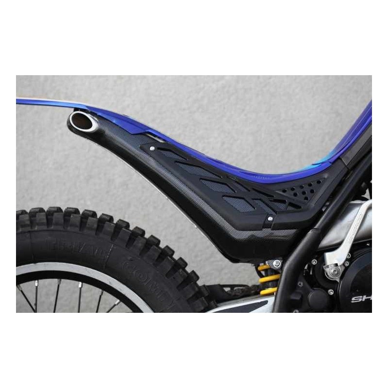 Protection silencieux echappement plastique JITSIE SHERCO 2010-2011