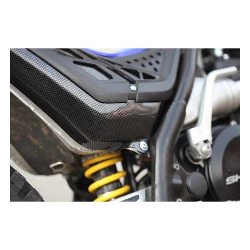Protection silencieux echappement plastique JITSIE SHERCO 2010-2011
