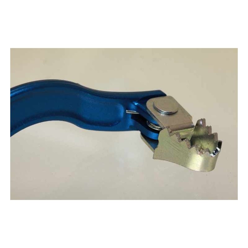 Pedale frein arriere SHERCO JITSIE adaptable bleu 