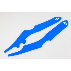 Autocollant bas de cadre JITSIE SHERCO 2016-2022 bleu