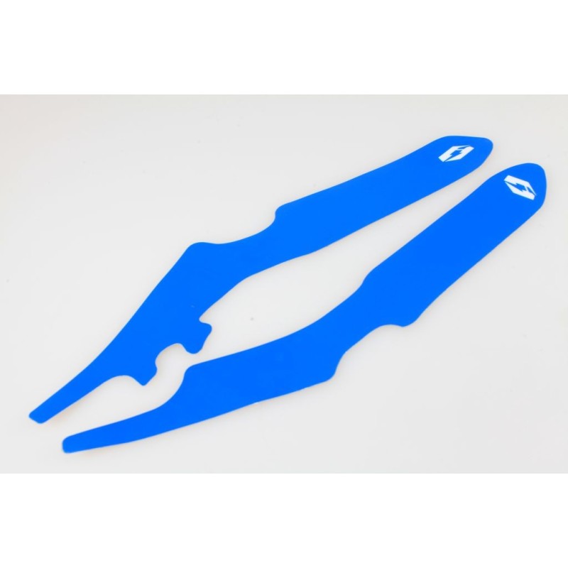 Autocollant bas de cadre JITSIE SHERCO 2016-2022 bleu