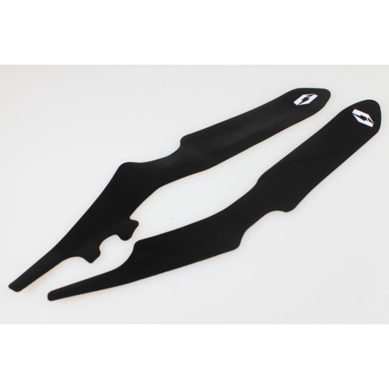 Autocollant bas de cadre JITSIE SHERCO 2016-2022 noir