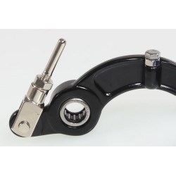 Pédale frein arrière SHERCO/SCORPA JITSIE Race adaptable noir embout bleu