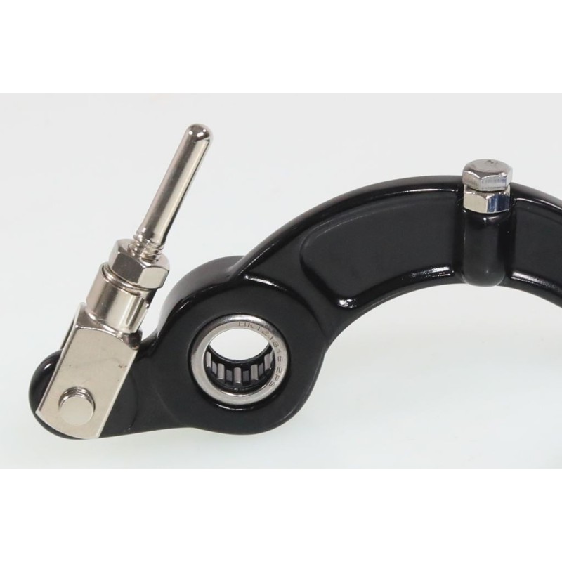Pédale frein arrière SHERCO/SCORPA JITSIE Race adaptable noir embout bleu