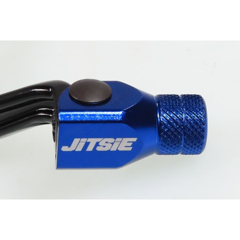 Selecteur de vitesse SHERCO/SCORPA JITSIE Race adaptable noir embout bleu