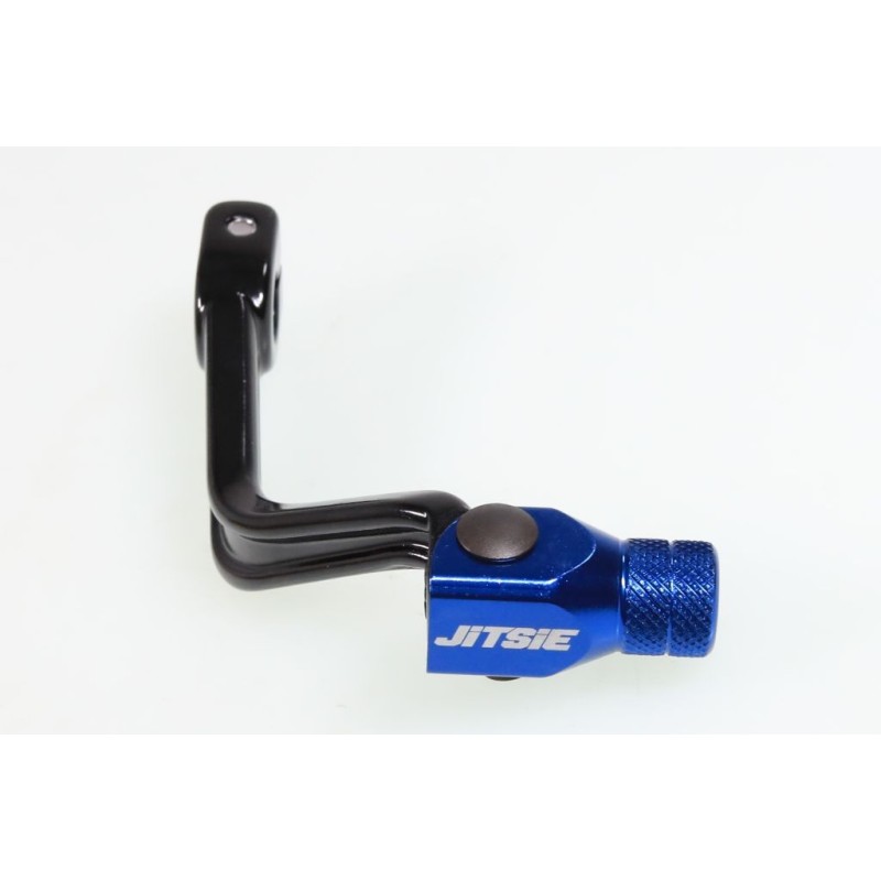 Selecteur de vitesse SHERCO/SCORPA JITSIE Race adaptable noir embout bleu
