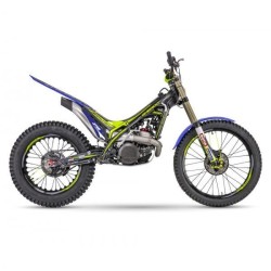 Autocollant échappement JITSIE SHERCO 2016-2022 bleu