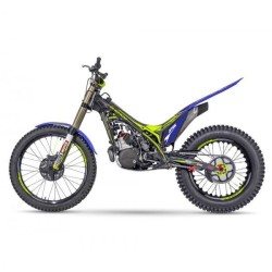 Autocollant boitier filtre JITSIE SHERCO 2016-2022 bleu