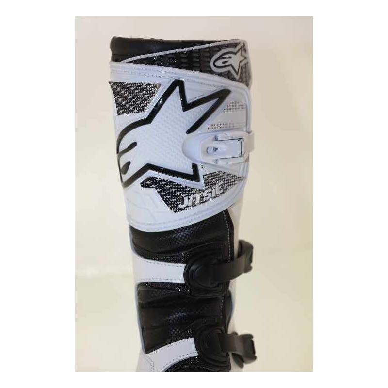 Autocollant JITSIE deco bottes ALPINESTARS noir 