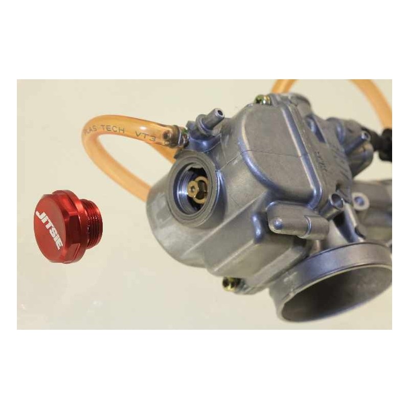 Kit amelioration niveau cuve JITSIE carburateur KEIHIN rouge
