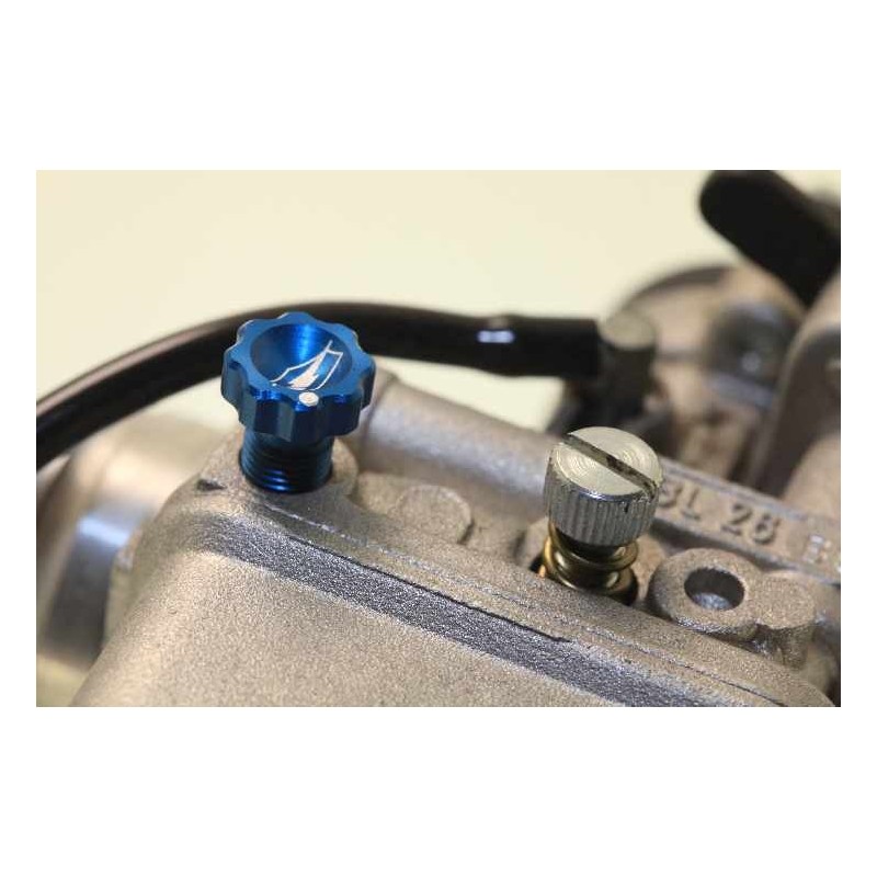 Vis air JITSIE carburateur DELLORTO bleu
