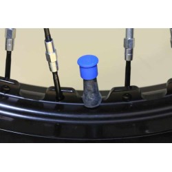 Bouchon valve JITSIE silicone bleu
