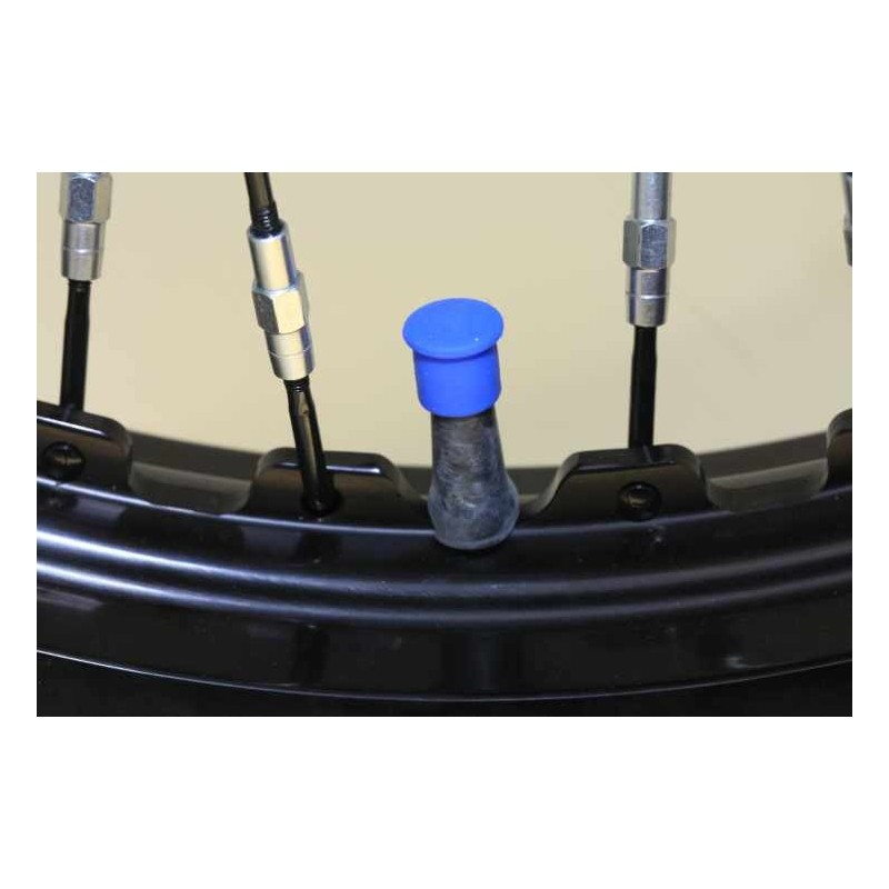Bouchon valve JITSIE silicone bleu
