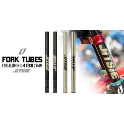 Tube fourche TECH alu JITSIE gauche titane