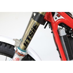 Tube fourche TECH alu JITSIE gauche titane