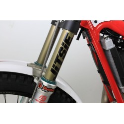 Tube fourche TECH alu JITSIE gauche titane