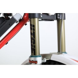 Tube fourche TECH alu JITSIE droit titane