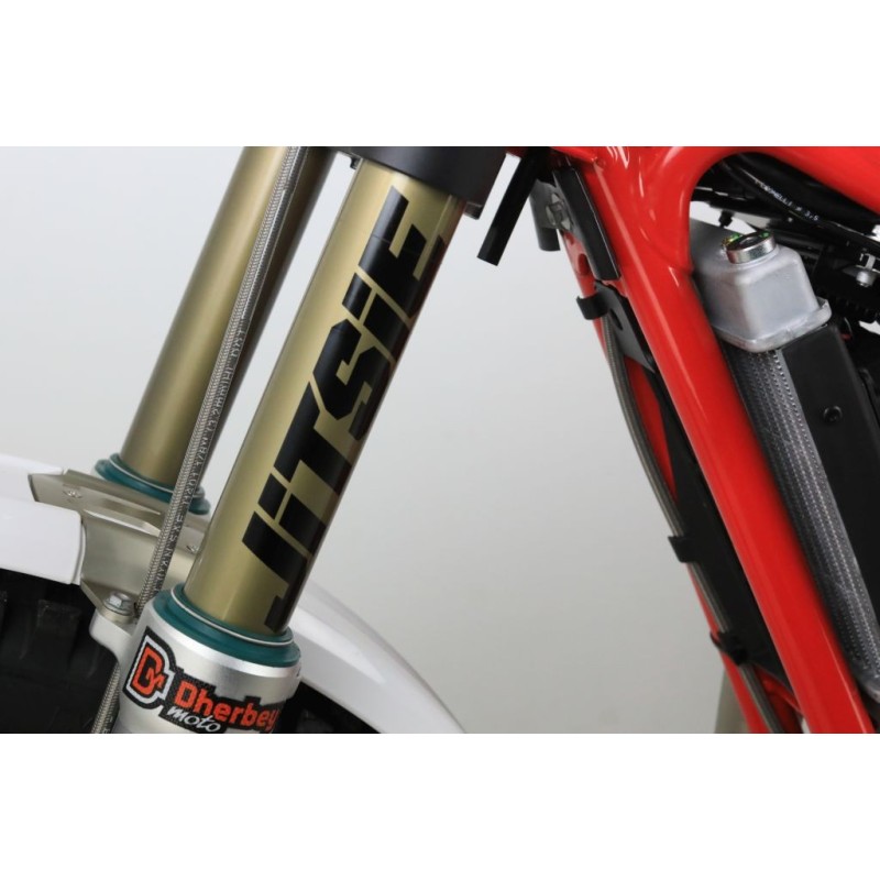 Tube fourche TECH alu JITSIE droit titane